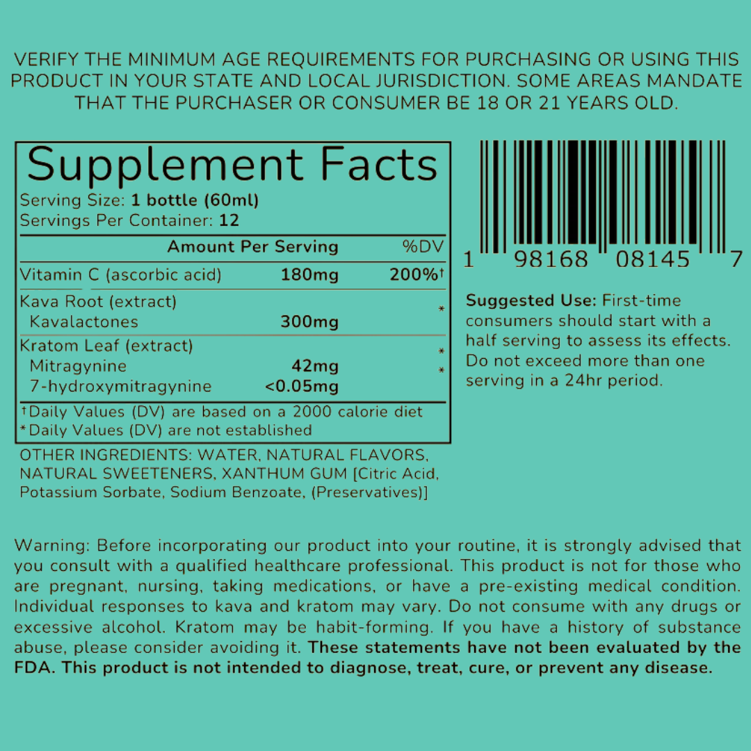 Moving Day Herbal Tonic